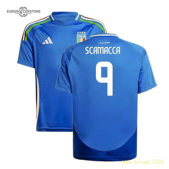 Authentic European Team 2024-2025 Home Short Sleeve Jersey