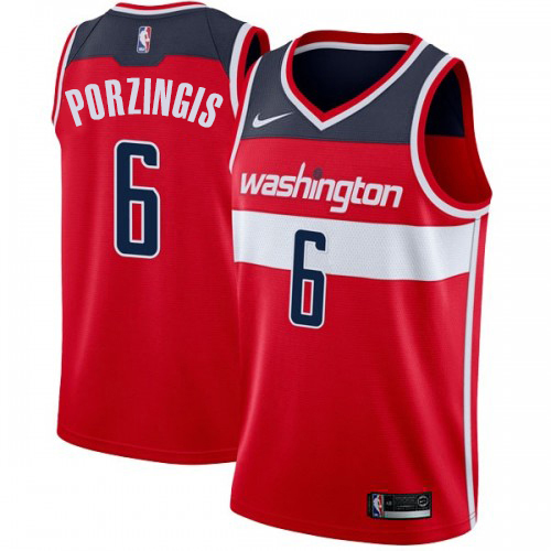 Nike Trail Blazers Red Washington Wizards #6 Jersey - Great Value