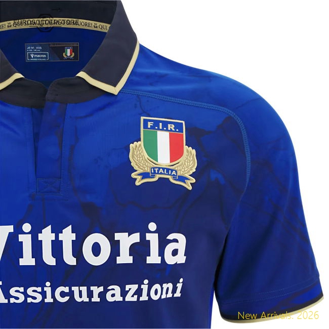 Italy Children 2025 Home Jersey Shirt Football Fan Apparel