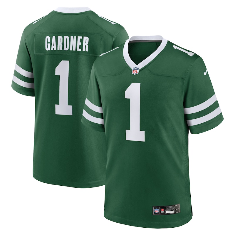 None Ahmad Sauce Gardner NY Jets Bold Officially Licensed Jersey