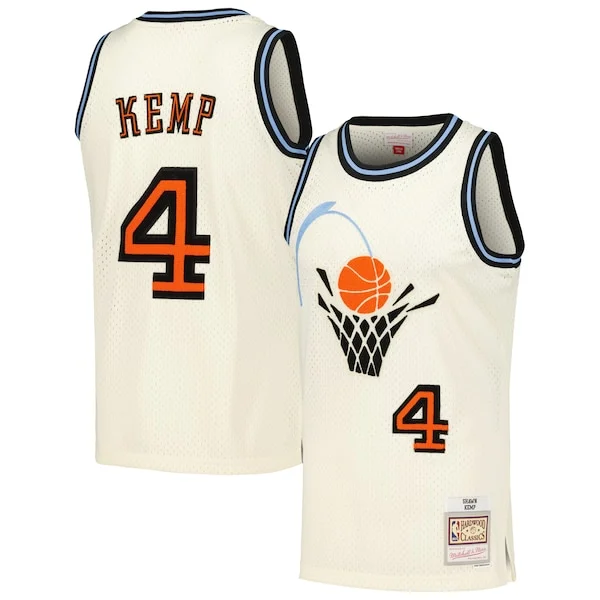 Pro-Grade Shawn Kemp CLE NBA Jersey - Team Colors - Best Value
