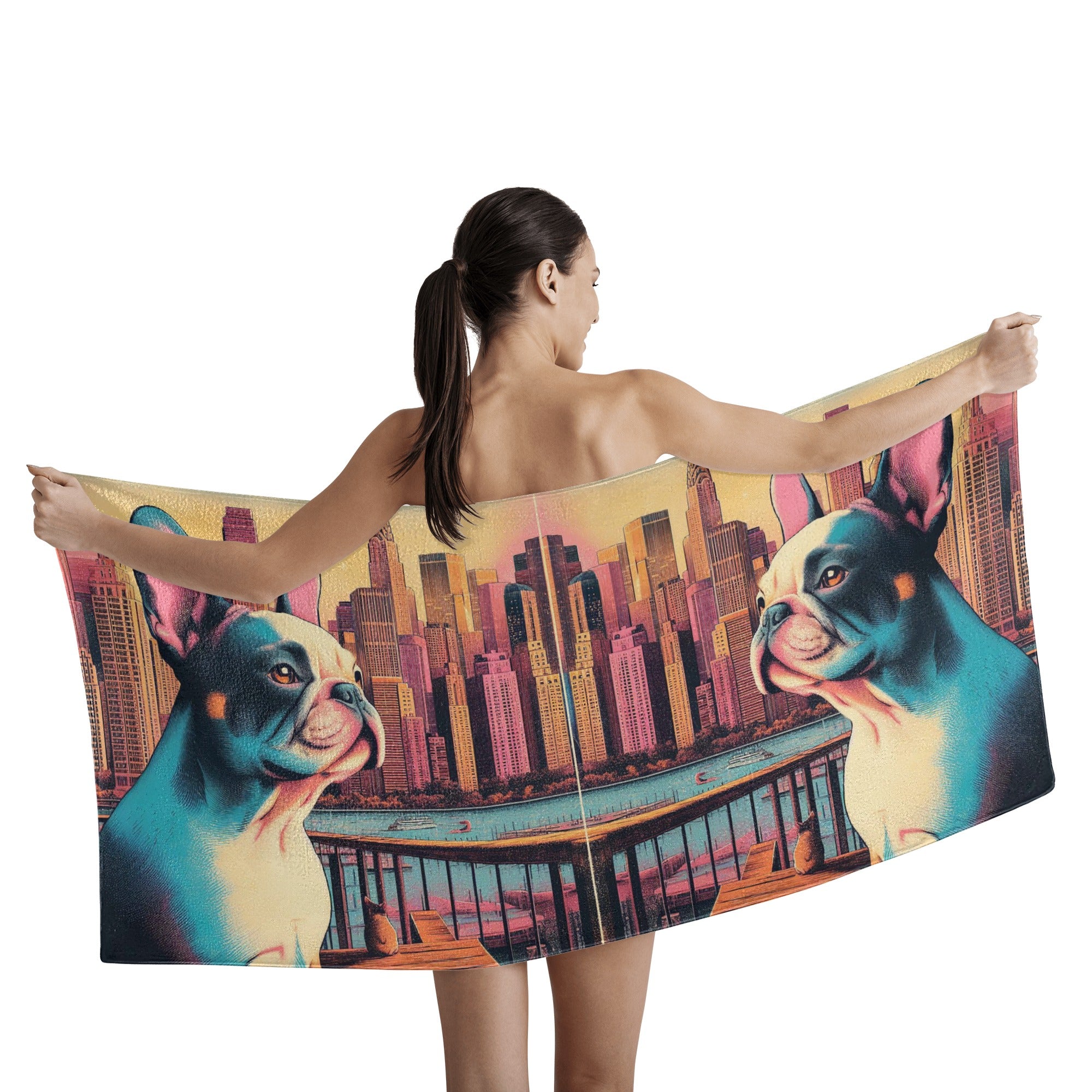 Minimal-Aesthetic Durable Molly - Bath Towel for Casual Outings