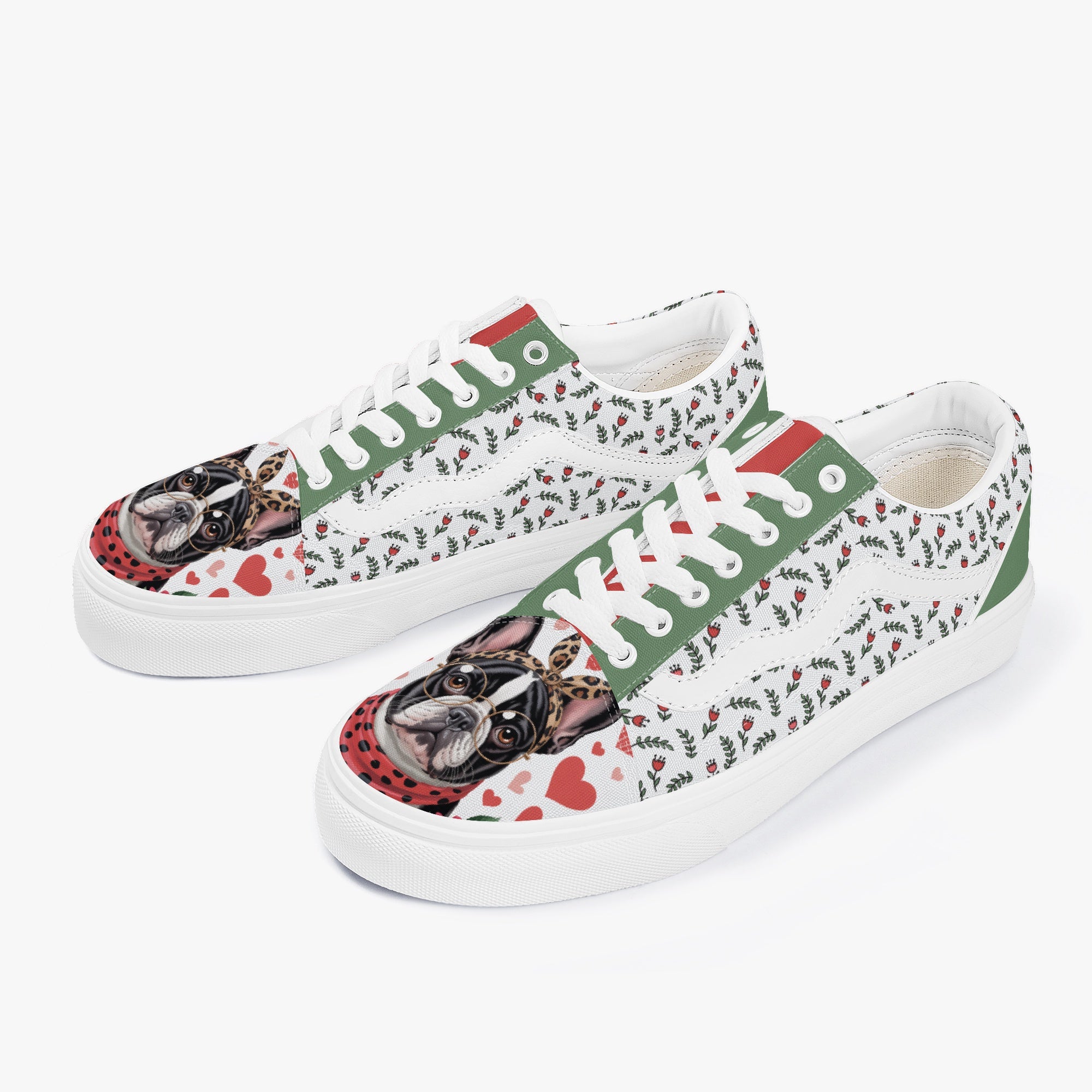 Claude - Trendy Low-Top Canvas Sneakers