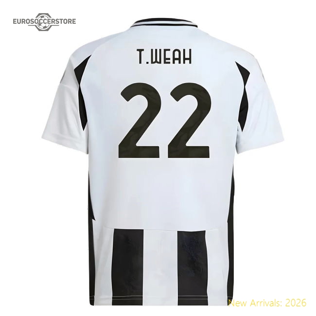 Comfortable Football Team Kids Jersey T.weah 2024-2025 Climacool