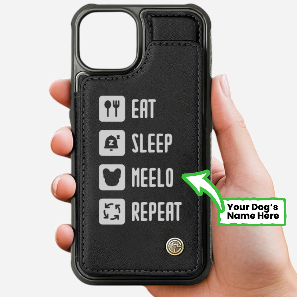 Nala - Personalized Leather Wallet Case for for iPhone & Samsung