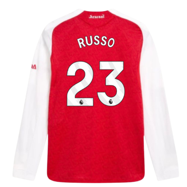 Russo 23 Arsenal EPL Team Contemporary Home Football Shirt