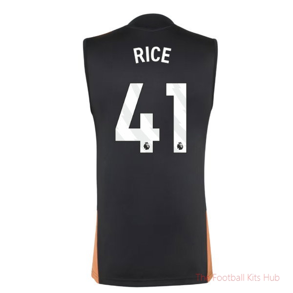 [SPK] 2026/27 Arsenal Training Sleeveless Jersey Black Rice 41