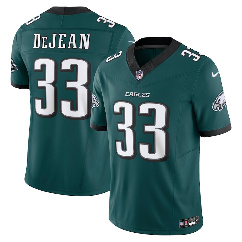 None Cooper DeJean PHI Eagles Officially Licensed Game Jersey