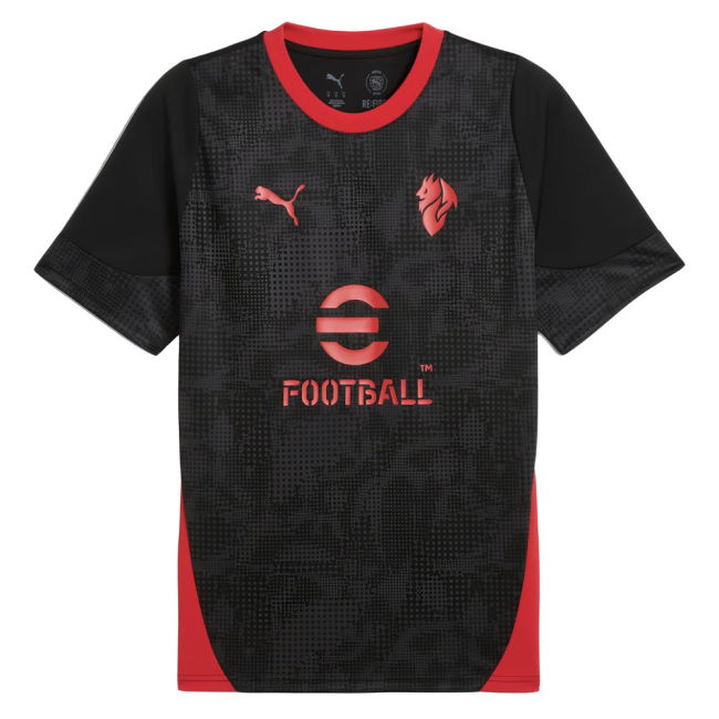 2025-2026 ACM Training - breathable match jersey for AC Milan v1.581