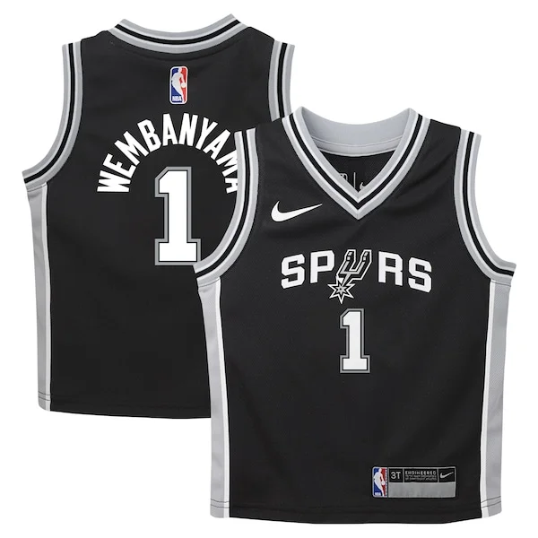 Victor Wembanyama SAS Swingman Jersey - vintage high-quality - Black