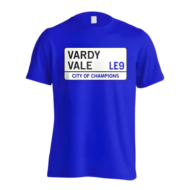 Vardy Vale - Leicester Street supporter T-Shirt (Kids