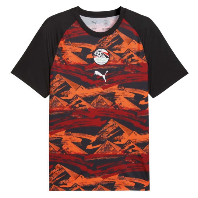 [HP] 2026-2027 Egypt Warm Up Jersey (Black) (Your Name)