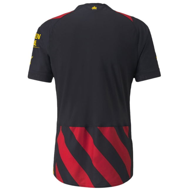 2022-2023 Man City Authentic Away Shirt (HAALAND 9)