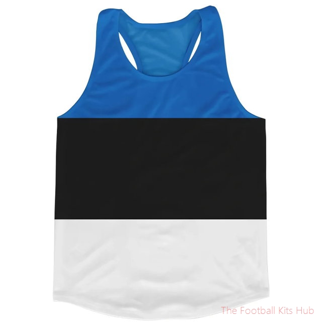 Men Estonia Flag Running Vest