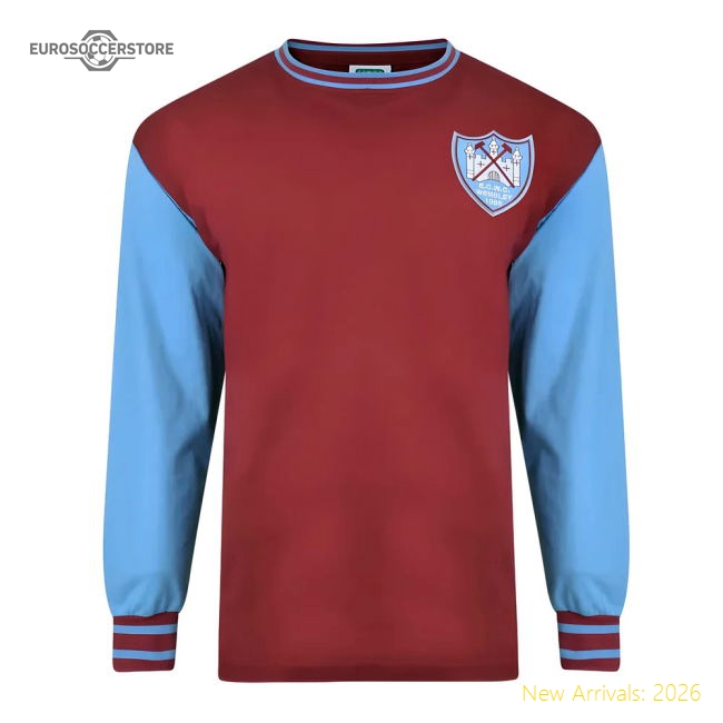 Score Draw West Ham United 1965 Ecwc Final Retro Football Shirt