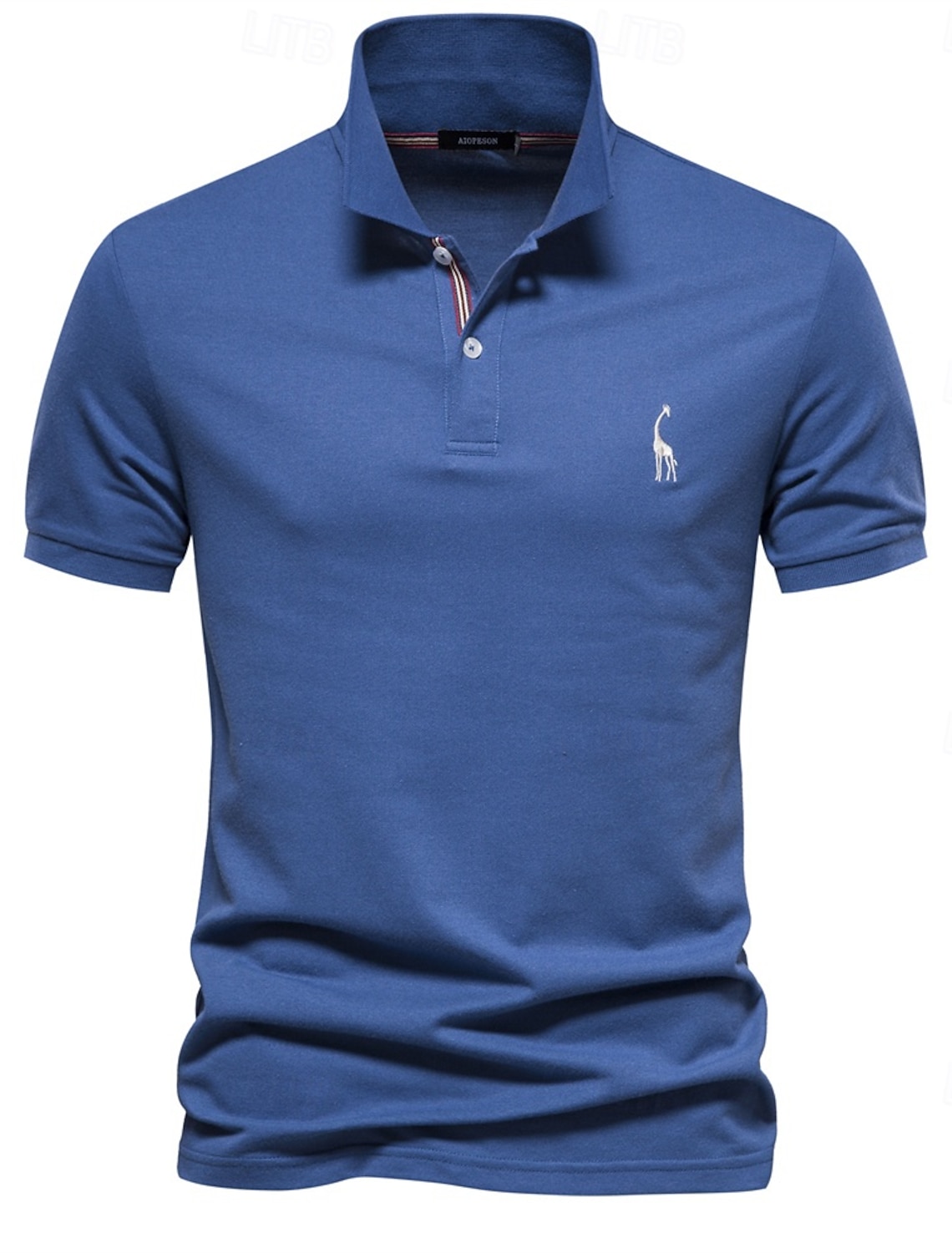 80% Cotton Brand Men's Polo Shirts Golf for Men Short Sleeve High