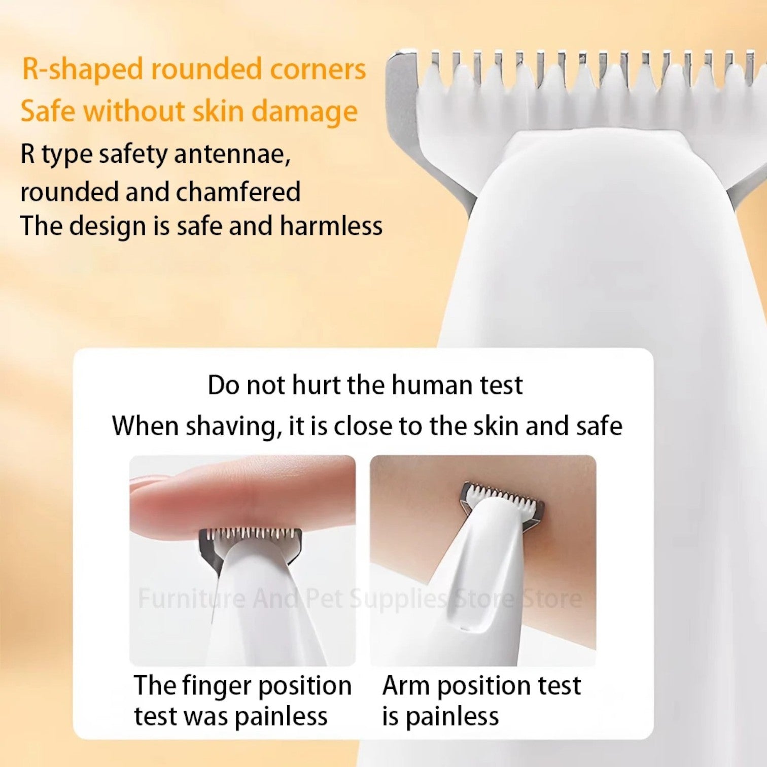 Pet-Lover Furshine French Bulldog Hair Trimmer – Waterproof Dog Groom...