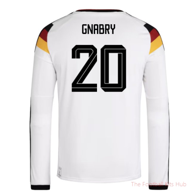 [EFS] 2026/27 Germany Long Sleeve Home Shirt (Gnabry 20)
