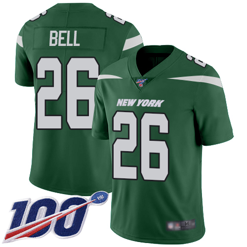 Authentic NFL New York Jets #26 Le＊Veon Bell Green Limited Jersey