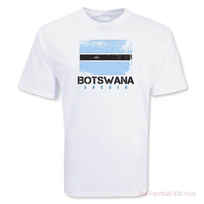 Men Botswana Soccer T-shirt