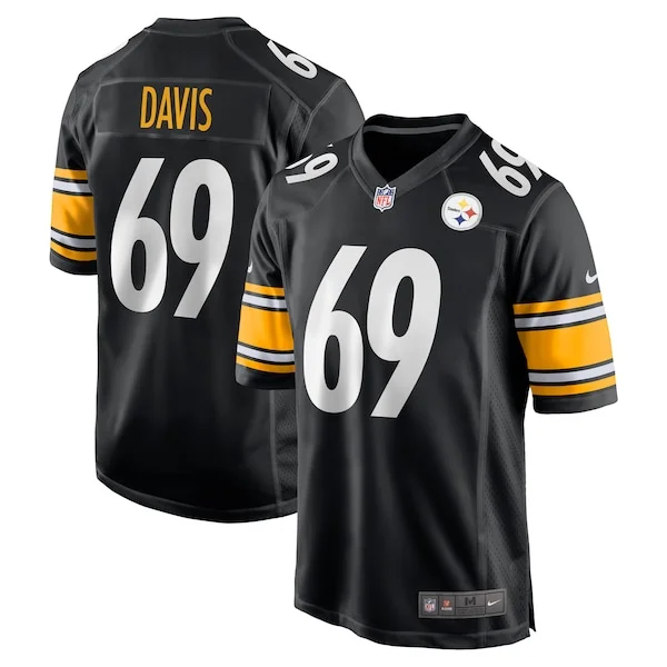 Premium PIT Steelers Game Jersey - Black | NFL Fan Apparel | NFL Footb