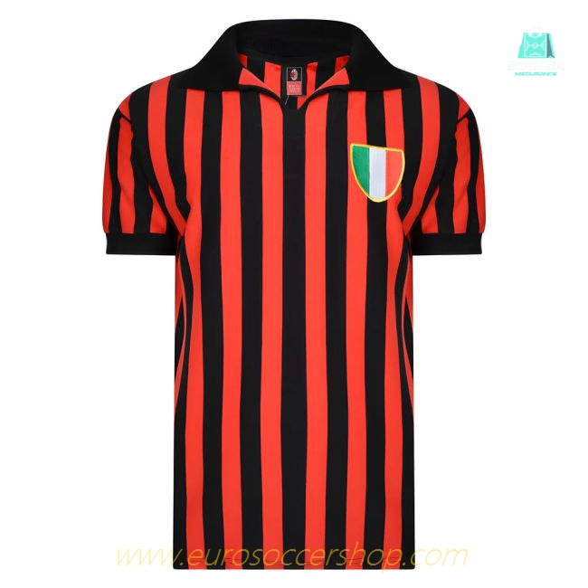 Score Draw AC Milan 1963 Retro Football Shirt