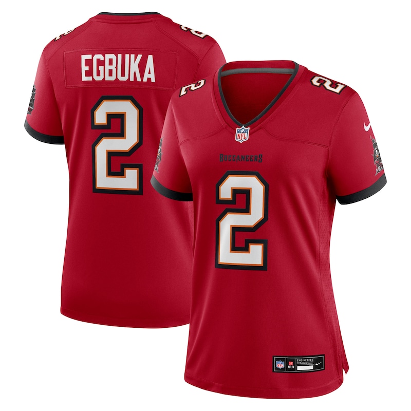 None Emeka Egbuka TB Buccaneers Retro Durable Jersey Football Apparel