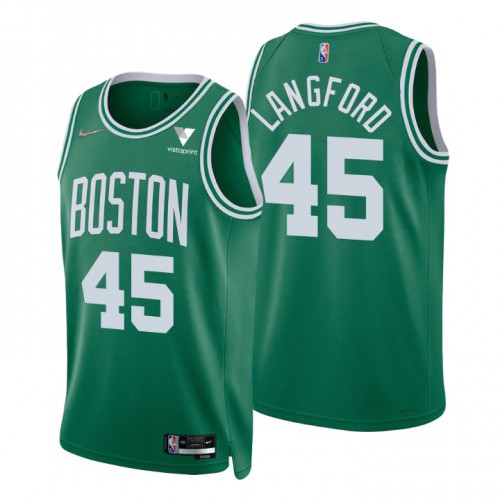BOS Green Nike B. Celtics #45 NBA Jersey Basketball Jersey Game Day Wear