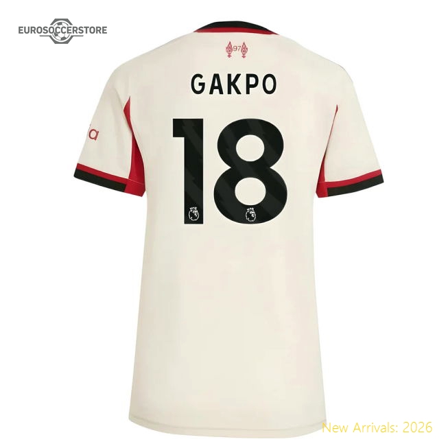 Liverpool Gakpo Modern Womens Jersey Advanced Textile Lightweight