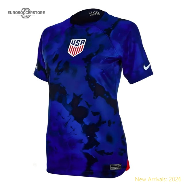 2022-2023 American National Team Away Football Shirt (womens)