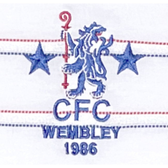 [FPG] 1986 Chelsea Full Members Cup Final Retro Shirt (Dixon 9)