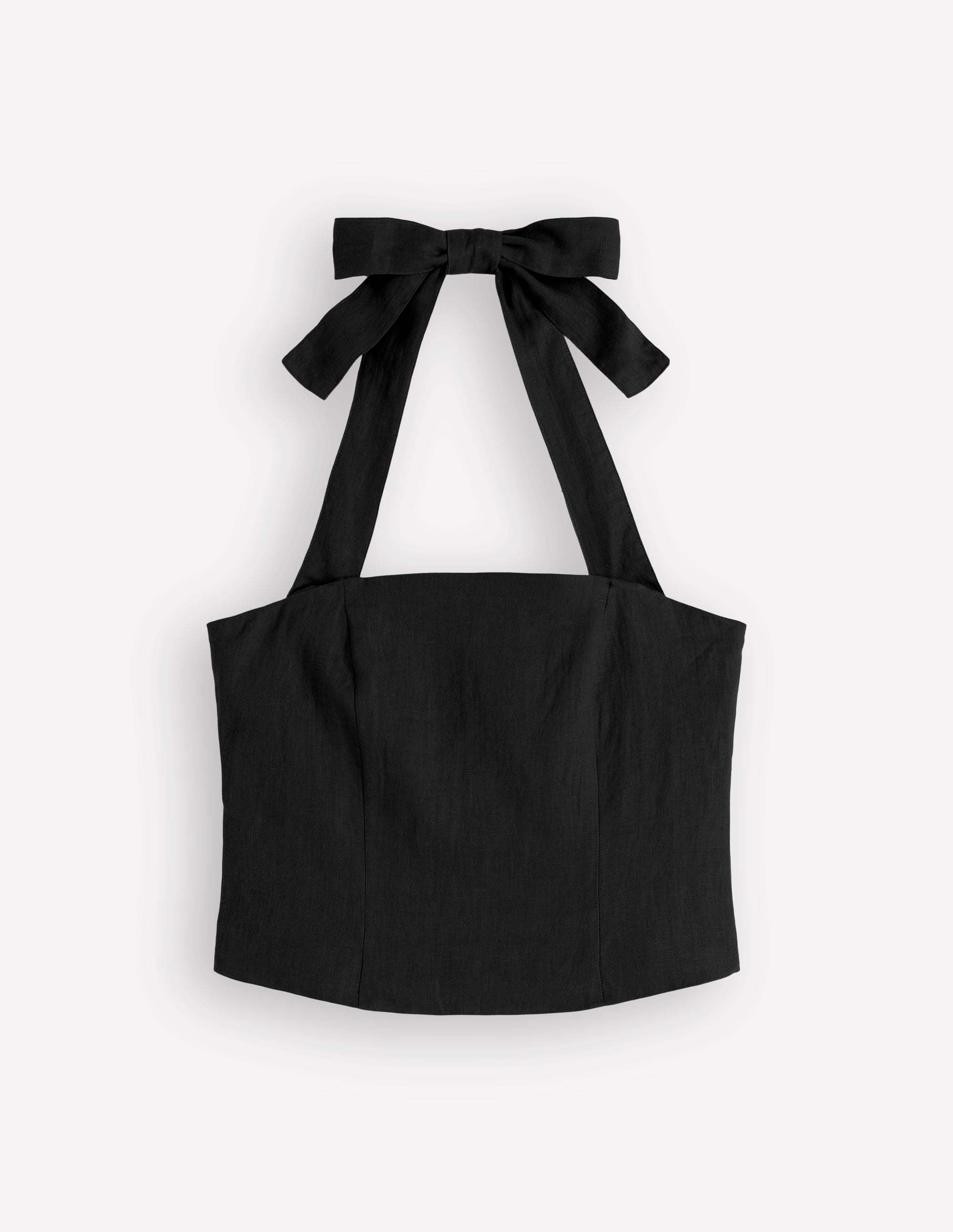 Halterneck Linen Top
