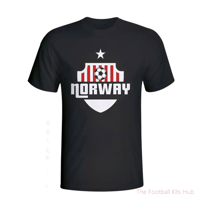 Norway Country Logo T-shirt (black)