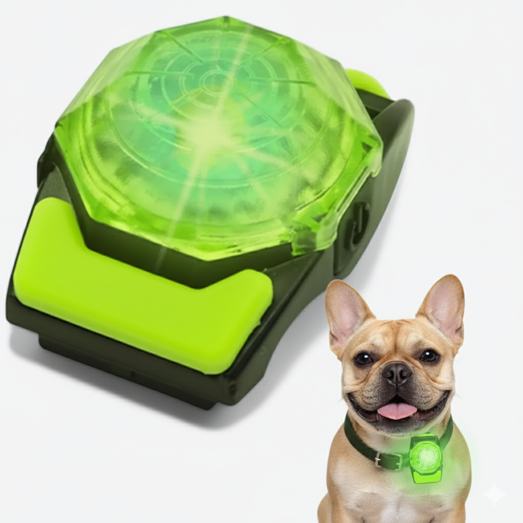 French Bulldog Glowpup™ French Bulldog Led Collar — Rechargeable Led