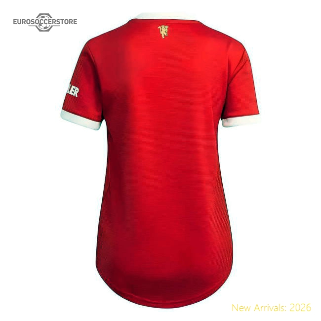 Authentic Man Utd 2021-2022 Home Shirt (ladies) - Premium Quality