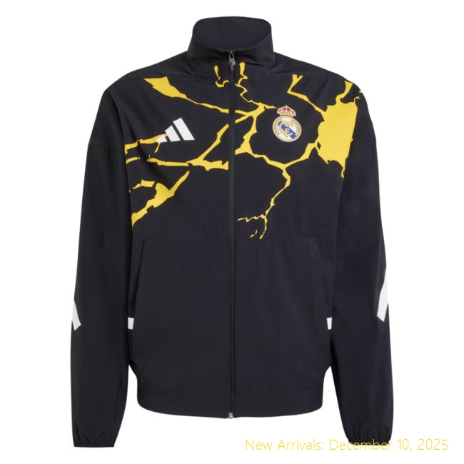 Official Real Madrid (rm) Jacket - Supporter Jersey - Team Spirit