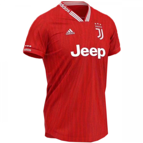 2019-20 JUVENTUS RED SOCCER JERSEY SHIRT - Official Replica 5704