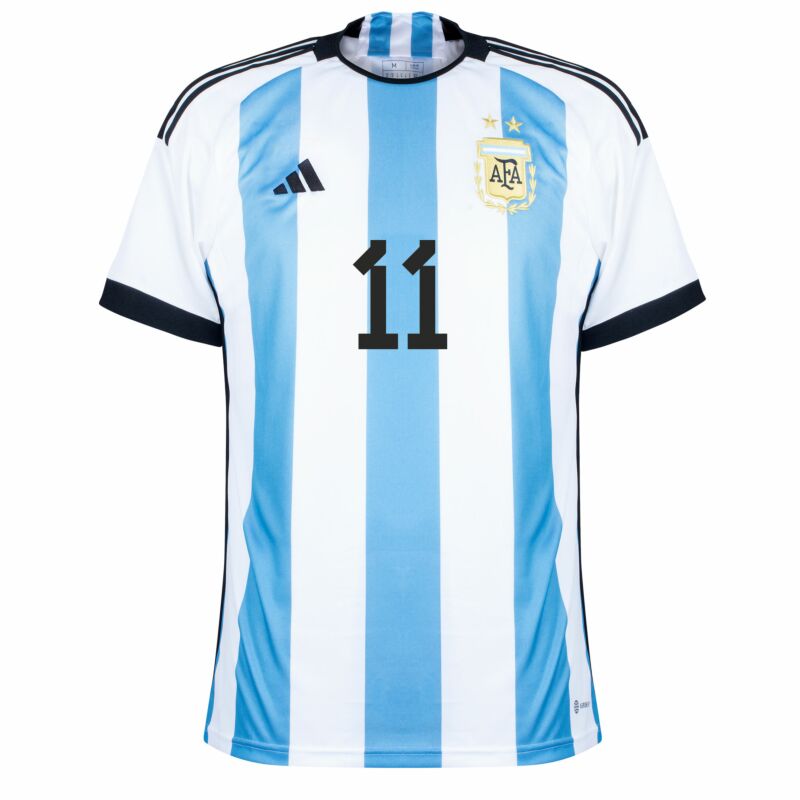 ARGENTINA Genuine HOME SHIRT WORLD CUP 2022 DI MARIA