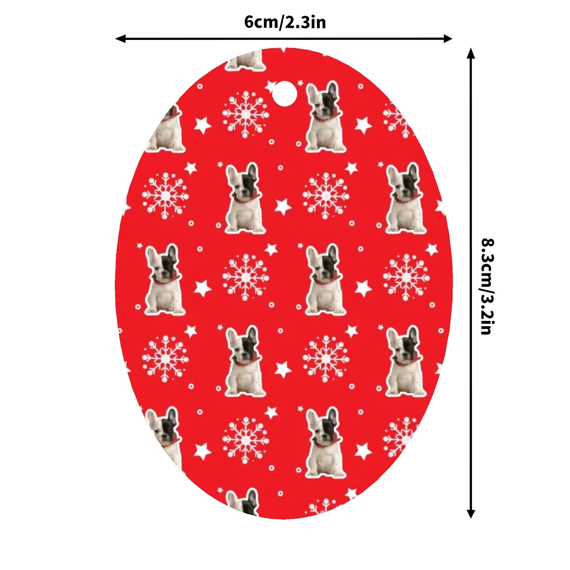 French Bulldog Lover Personalized Ornaments For Frenchie Lovers With