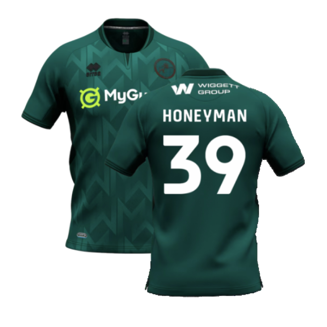 Millwall Millwall Away Shirt Honeyman #39 Premium Quality Authenti...