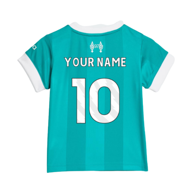 soccer jersey 2025-2026 Liverpool Third Baby Kit (Your Name)
