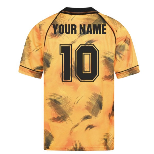 [DDJ] Wolverhampton Wanderers Retro Shirt Name) Home Uniform 1993 (Your