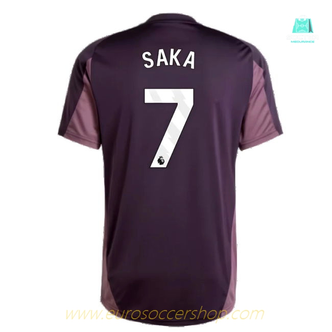 2024-2025 Arsenal Training Jersey (Aurora Black) (Saka 7)