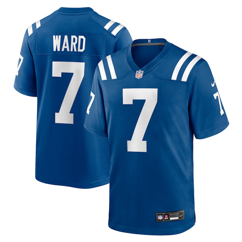 None Charvarius Ward IND Colts Powerful Premium Material Jersey