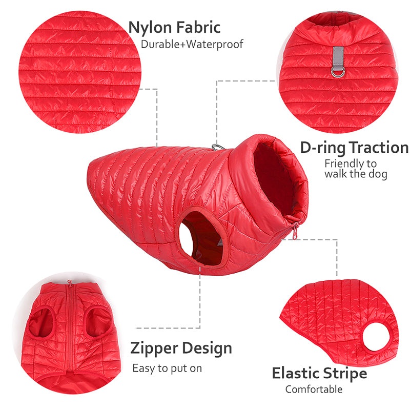 Crown French™ - Premium French Bulldog Winter Jacket Indoor Use