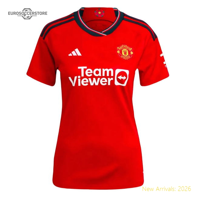 Official 2023-2024 Man Utd Home Shirt (ladies) - Premium Quality