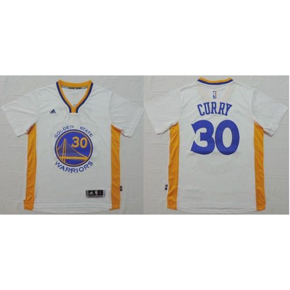 Authentic Stephen Curry30 Jersey - White - Fan Favorite