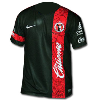 High Performance 13-14 Club Tijuana Away Black Jersey KitShirtShort