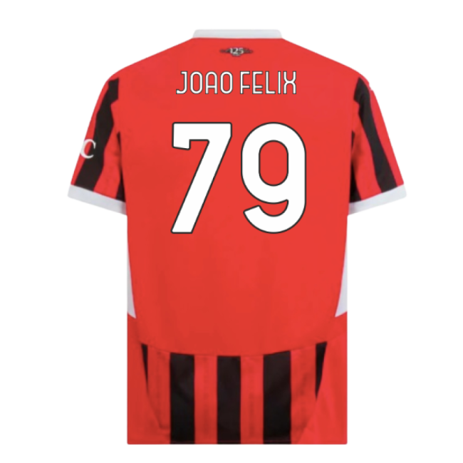 2024-2025 AC Milan Home Shirt for (Adult