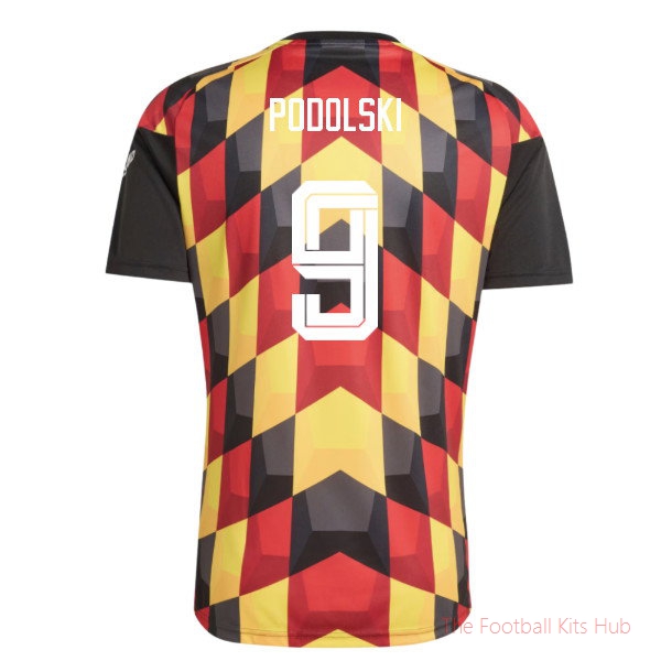 Supporters Germany 2026-2027 Home Pre-Match Shirt (Podolski 9)